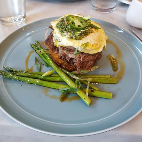 The Collins Quarter signature dishes Avocado SmashShort Rib HashSwine Time Bene